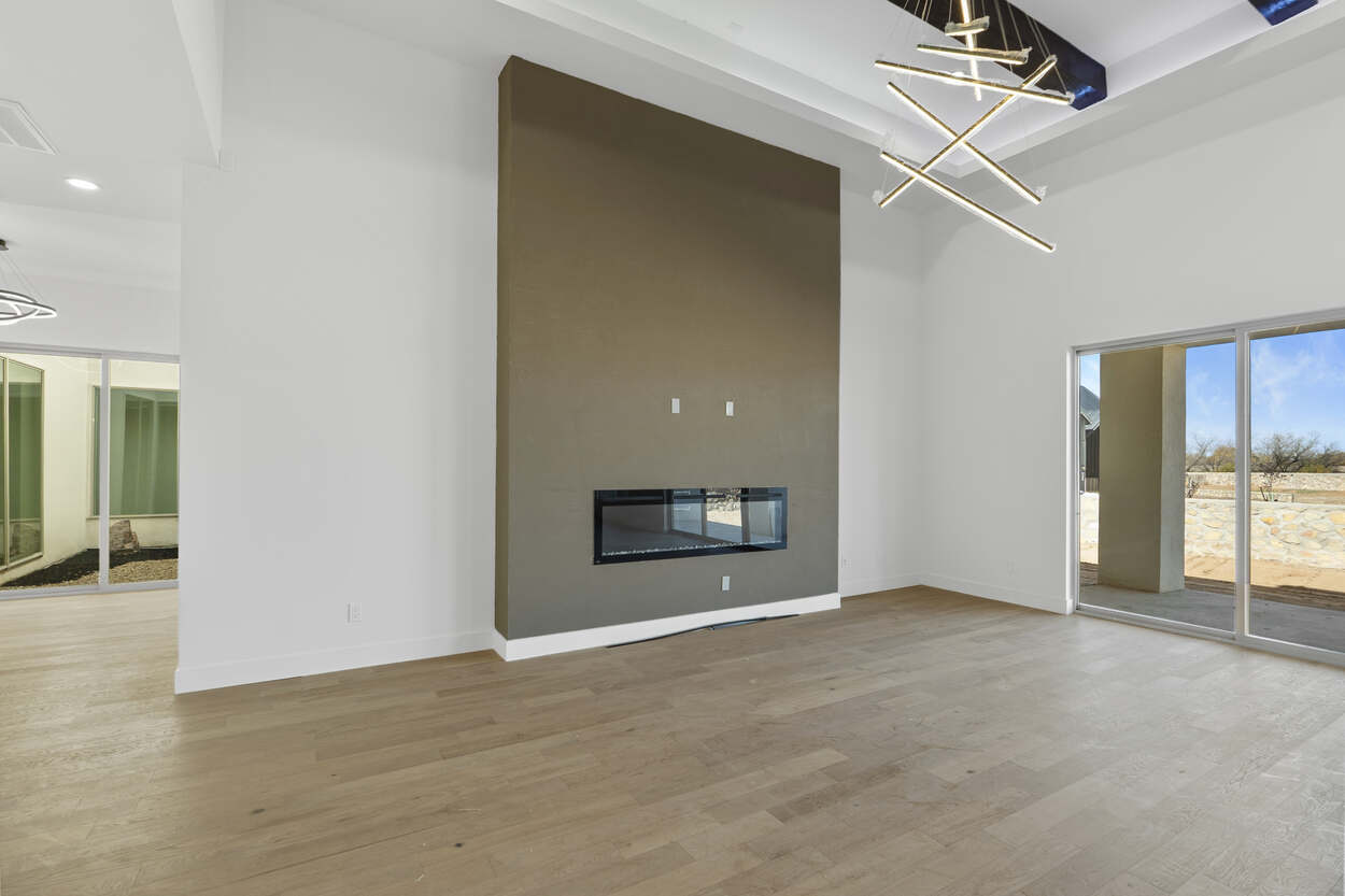 5659 Rio Bonito great room fireplace